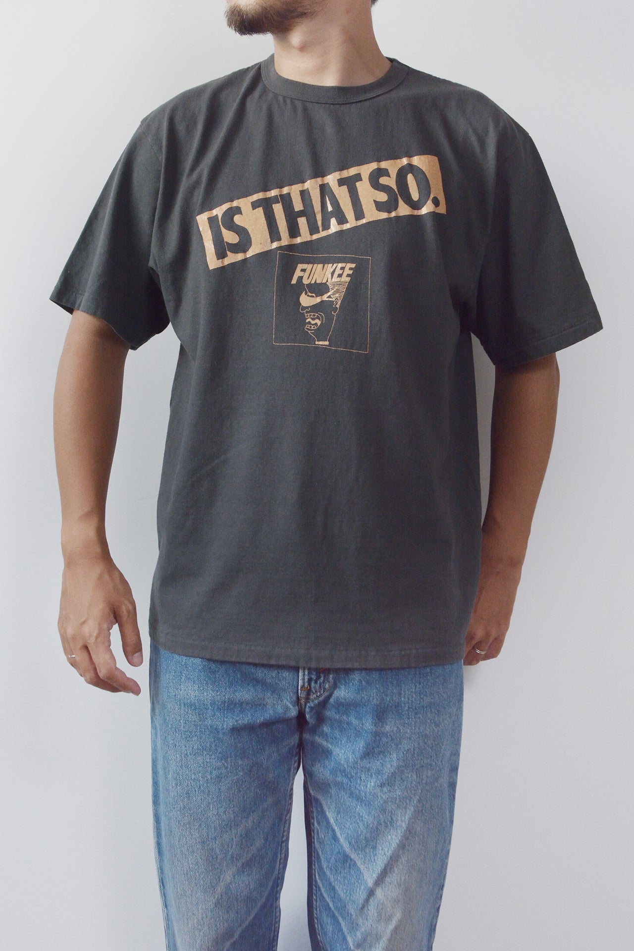 "IS THAT SO" リサイクルコットンTee