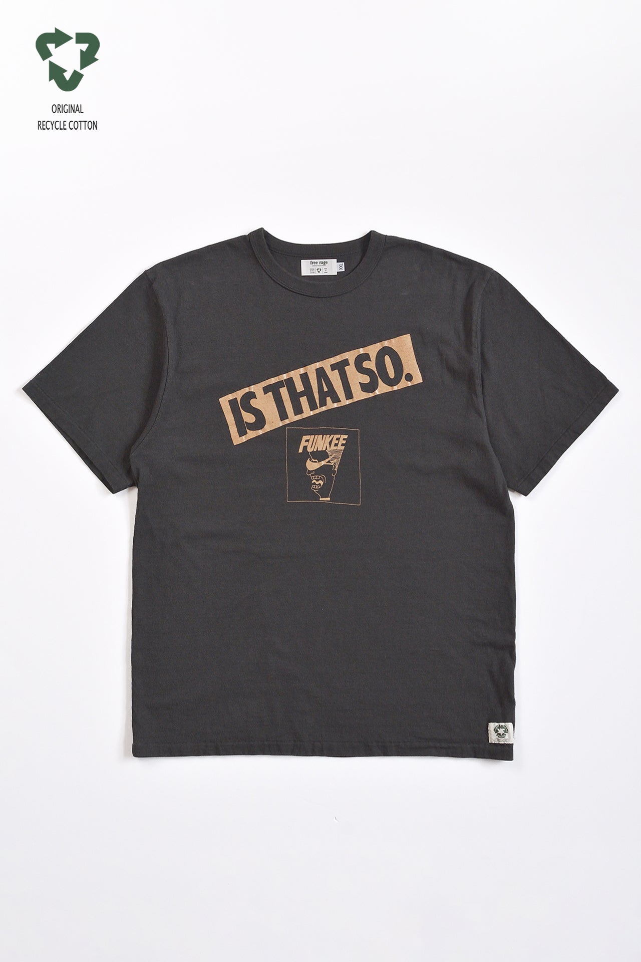 "IS THAT SO" リサイクルコットンTee