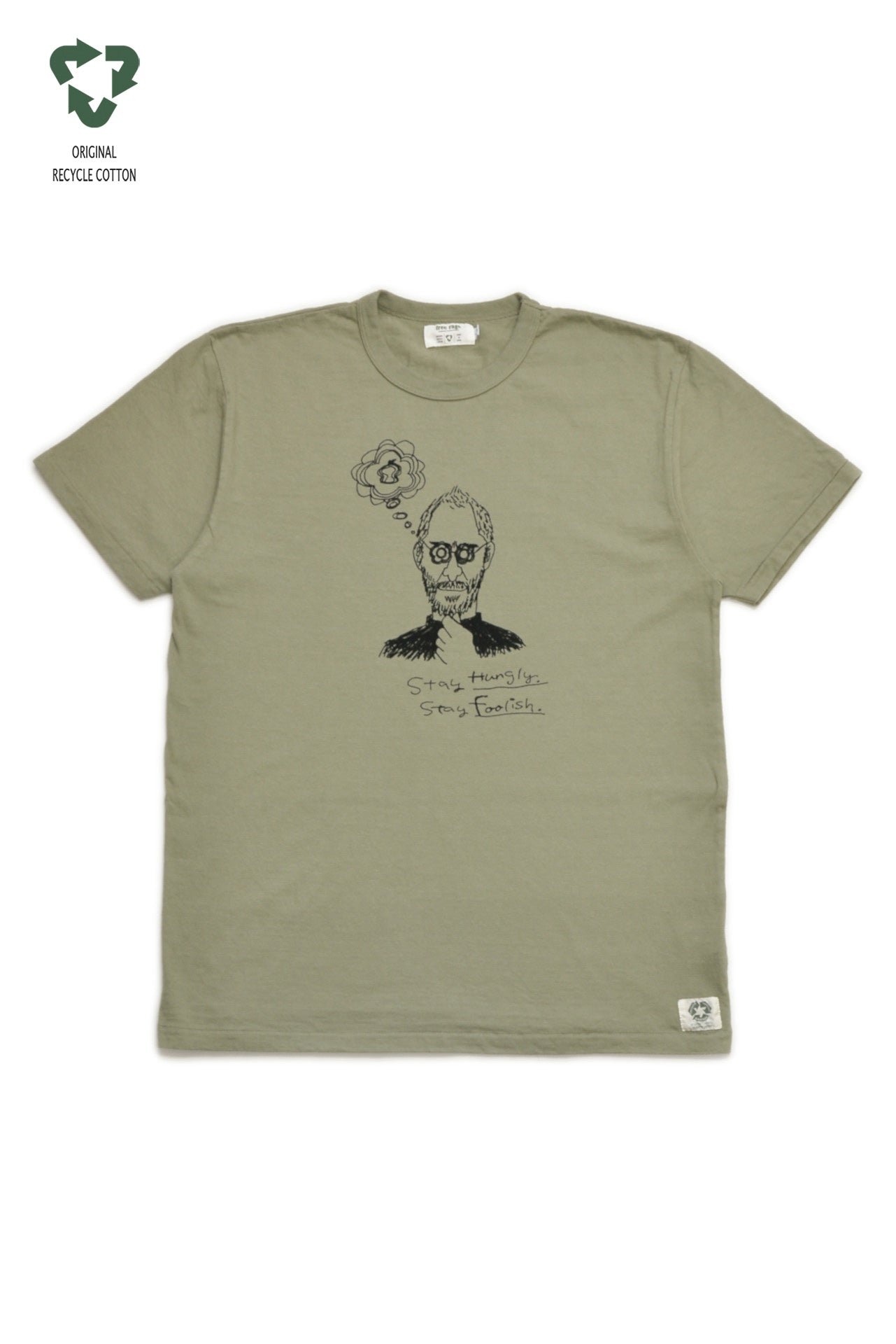 "創業者" リサイクルコットンTee