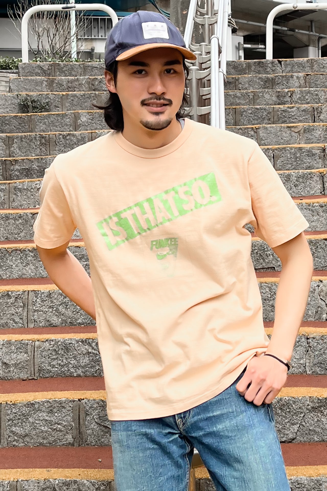 "IS THAT SO" リサイクルコットンTee