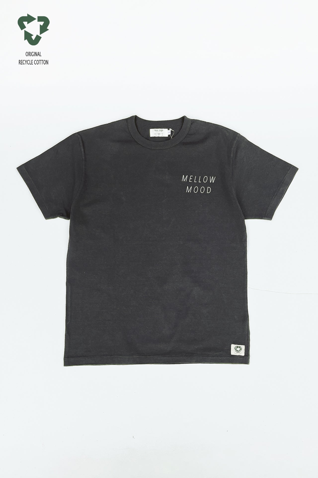 "MELLOW MOOD" リサイクルコットンTee