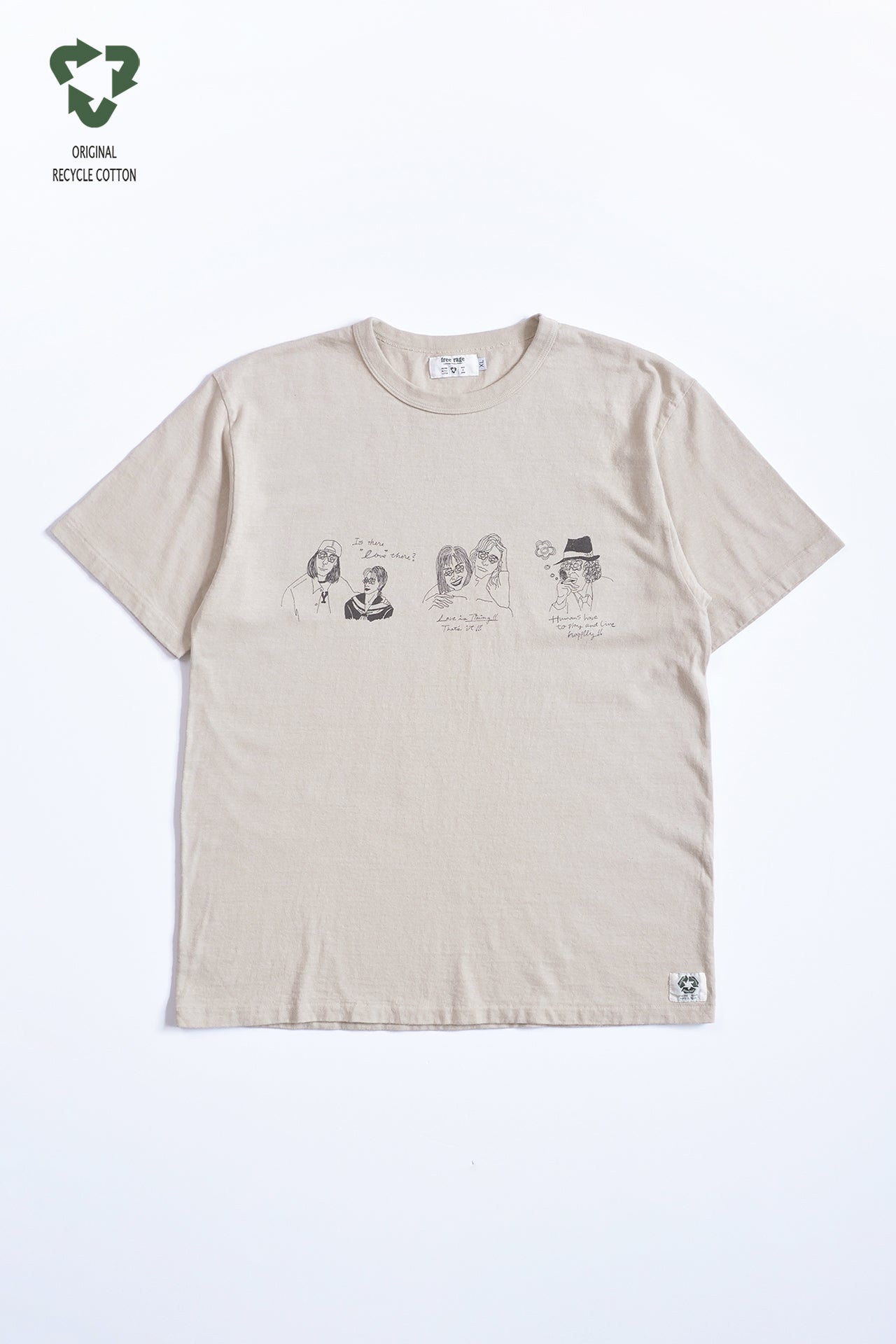 "名作ドラマ" リサイクルコットンTee