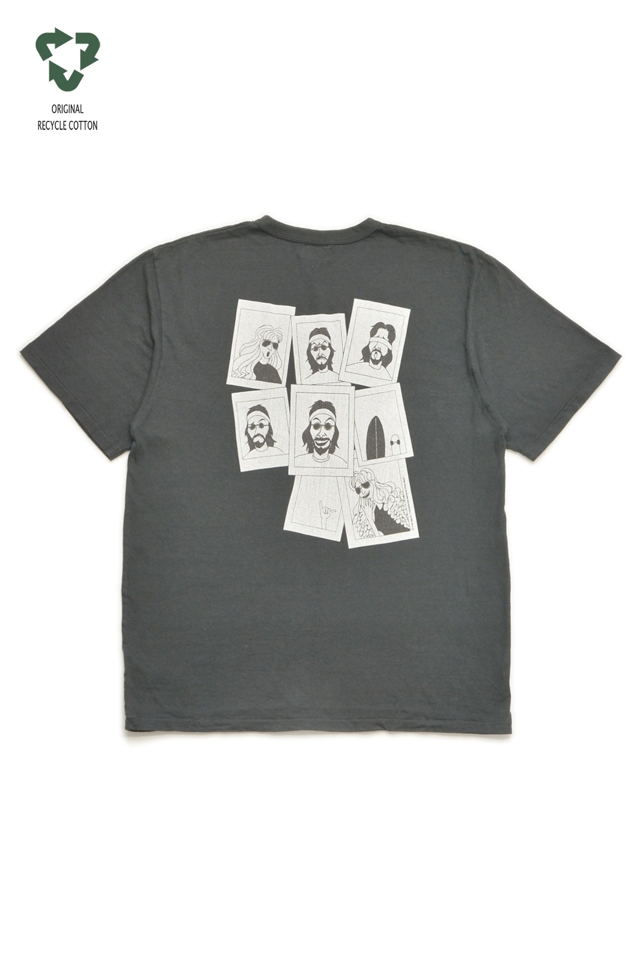 "Frank&Rachel Photo" リサイクルコットンTee