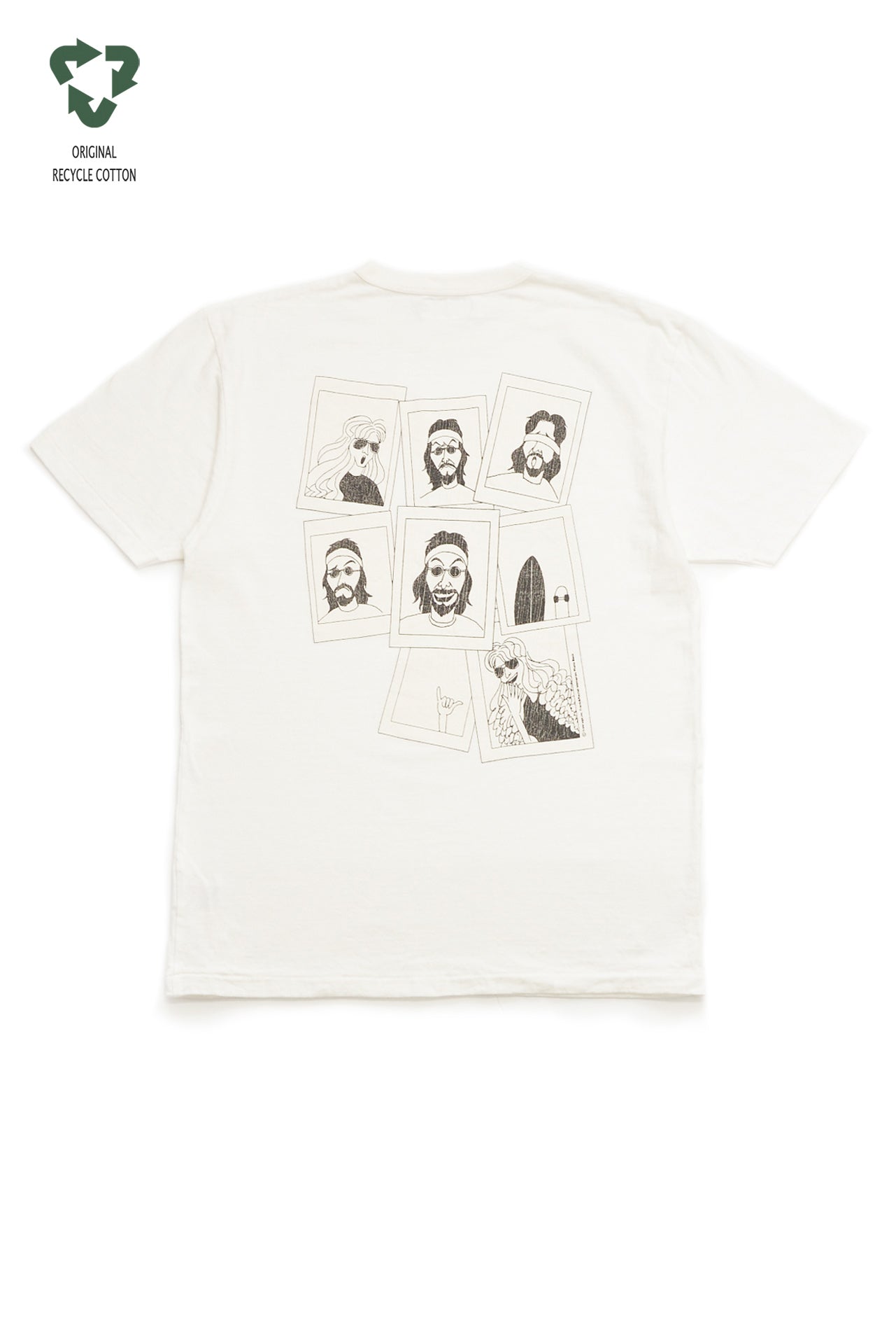 "Frank&Rachel Photo" リサイクルコットンTee