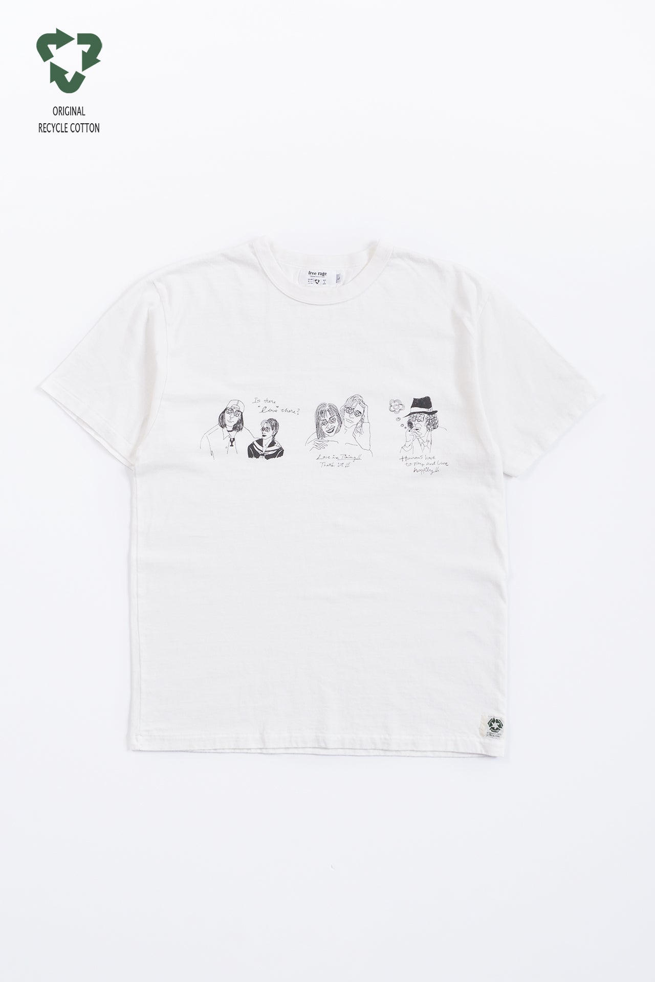 "名作ドラマ" リサイクルコットンTee