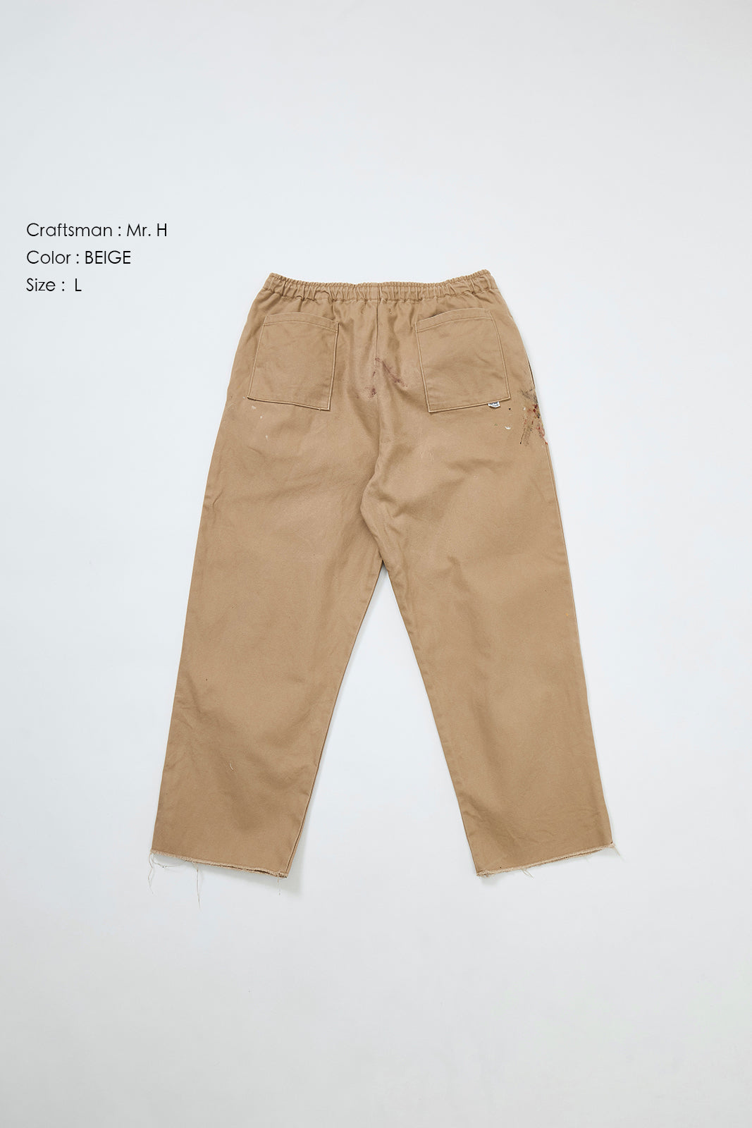 "Craftsman" リアルワークパンツ - BEIGE
