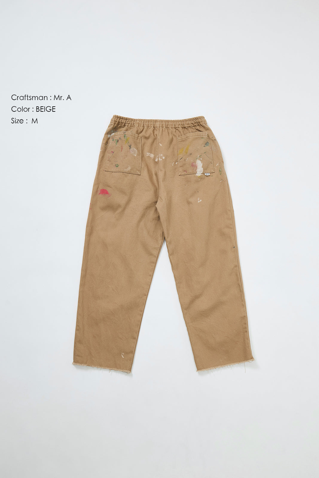 "Craftsman" リアルワークパンツ - BEIGE