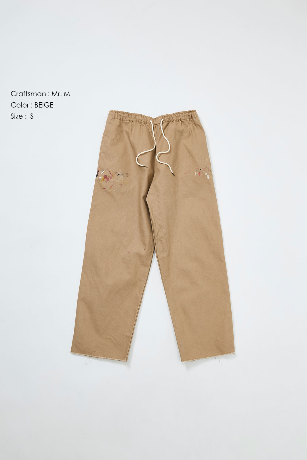 "Craftsman" リアルワークパンツ - BEIGE