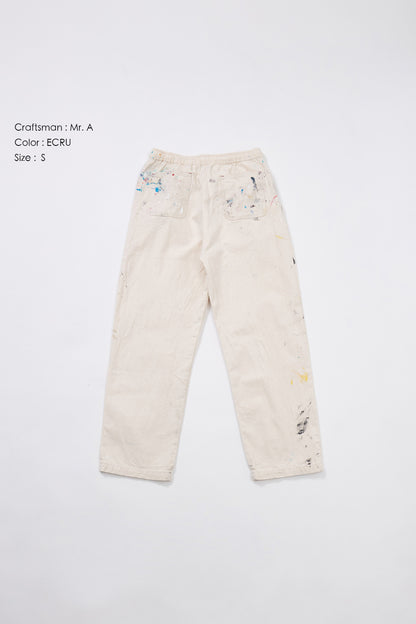 "Craftsman" リアルワークパンツ - ECRU
