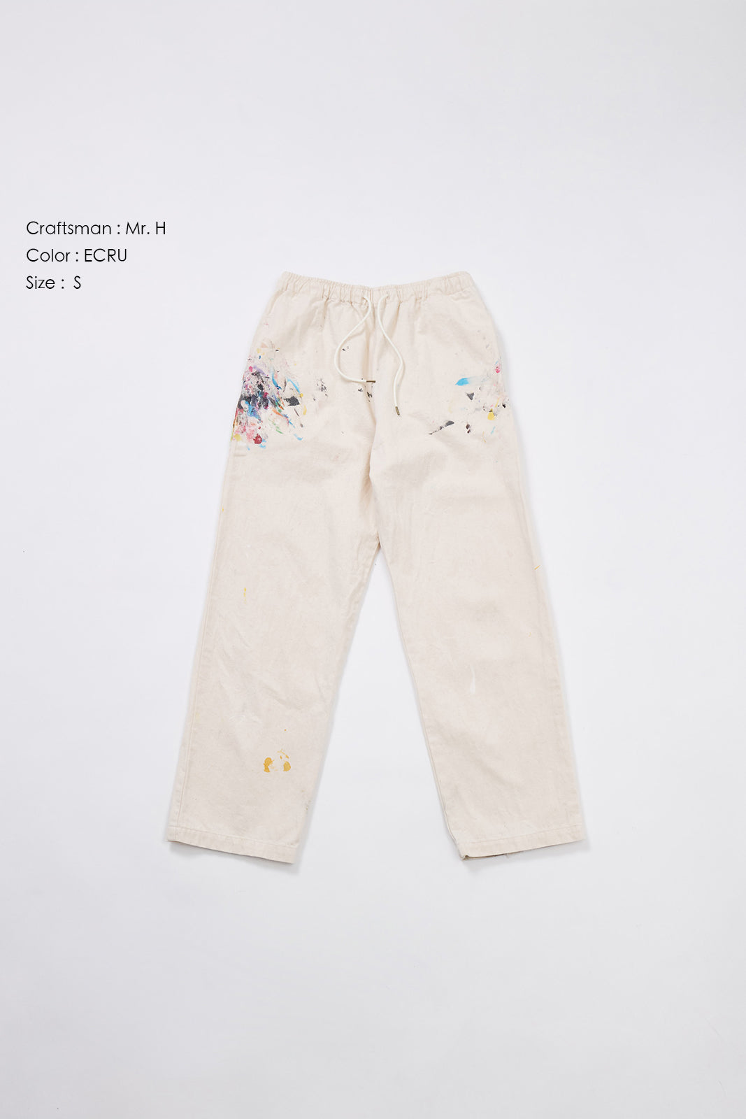 "Craftsman" リアルワークパンツ - ECRU