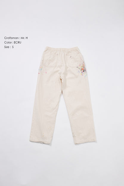 "Craftsman" リアルワークパンツ - ECRU