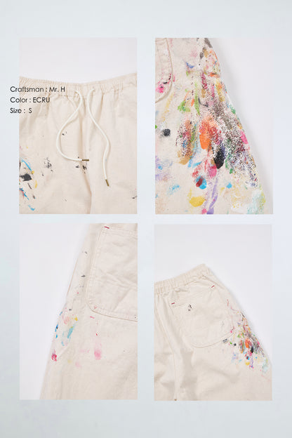 "Craftsman" リアルワークパンツ - ECRU