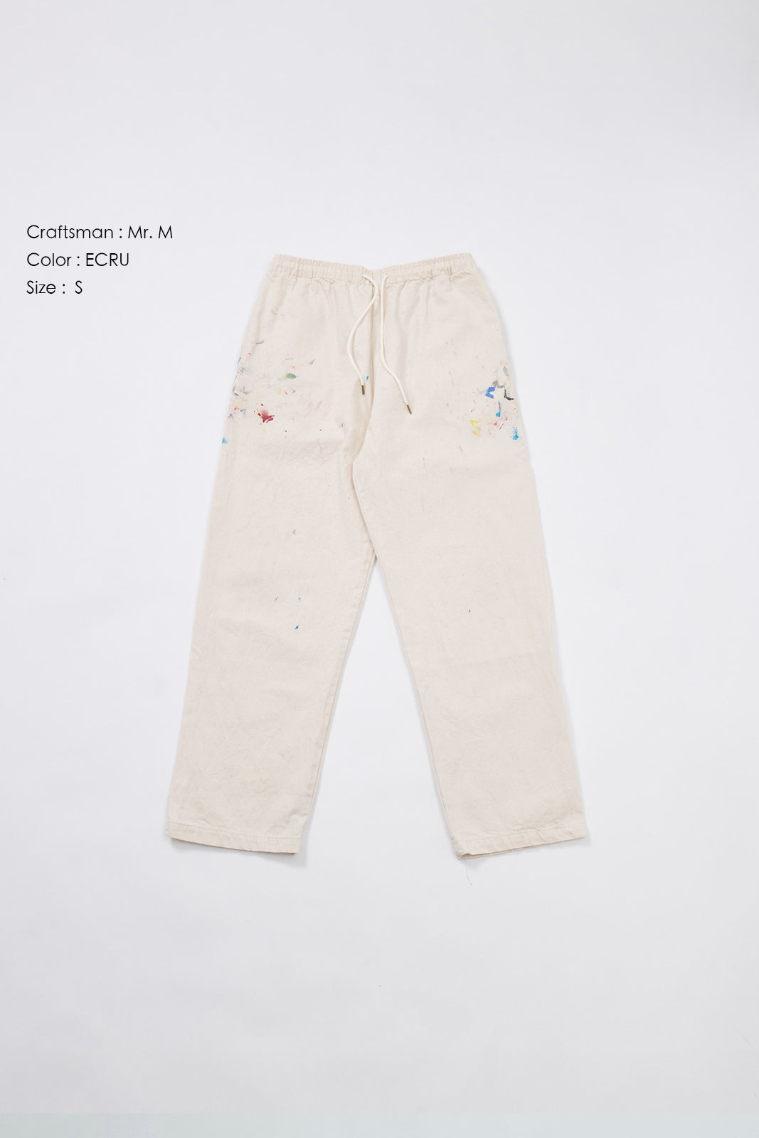 "Craftsman" リアルワークパンツ - ECRU