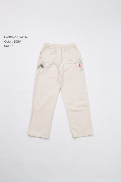 "Craftsman" リアルワークパンツ - ECRU