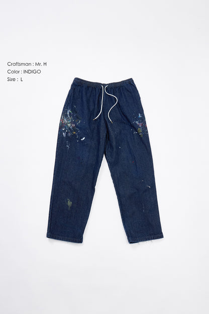 "Craftsman" リアルワークパンツ - INDIGO