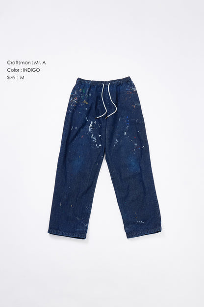 "Craftsman" リアルワークパンツ - INDIGO