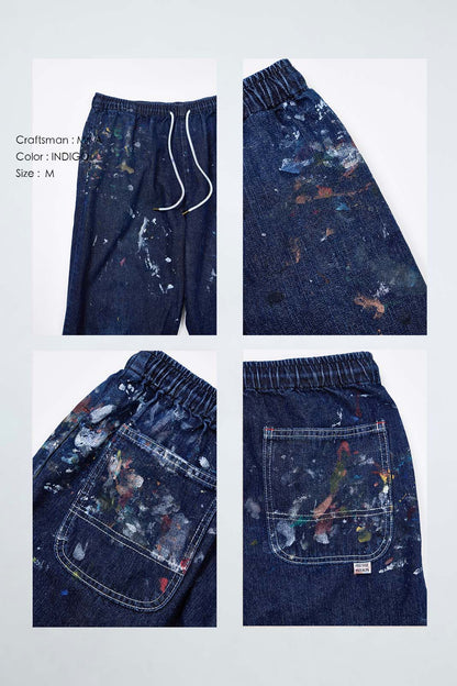 "Craftsman" リアルワークパンツ - INDIGO