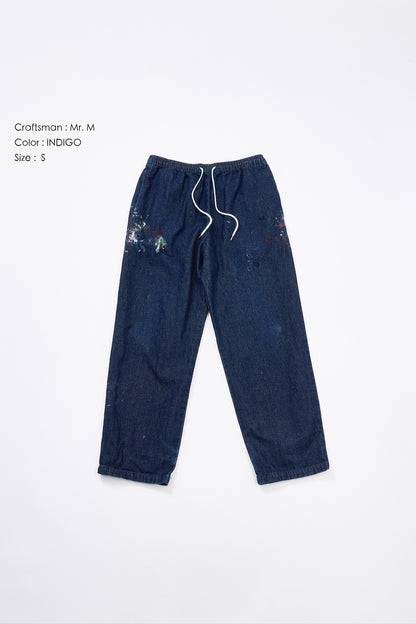 "Craftsman" リアルワークパンツ - INDIGO