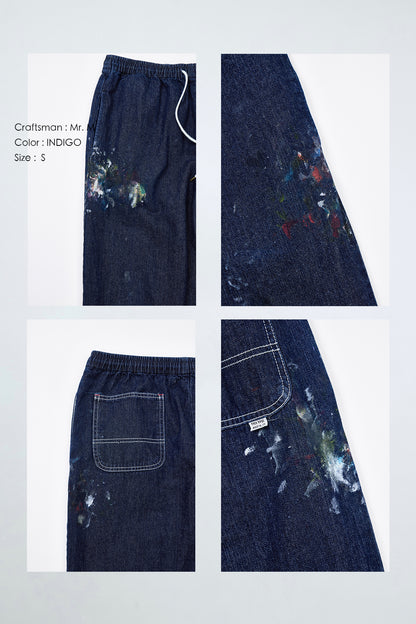 "Craftsman" リアルワークパンツ - INDIGO