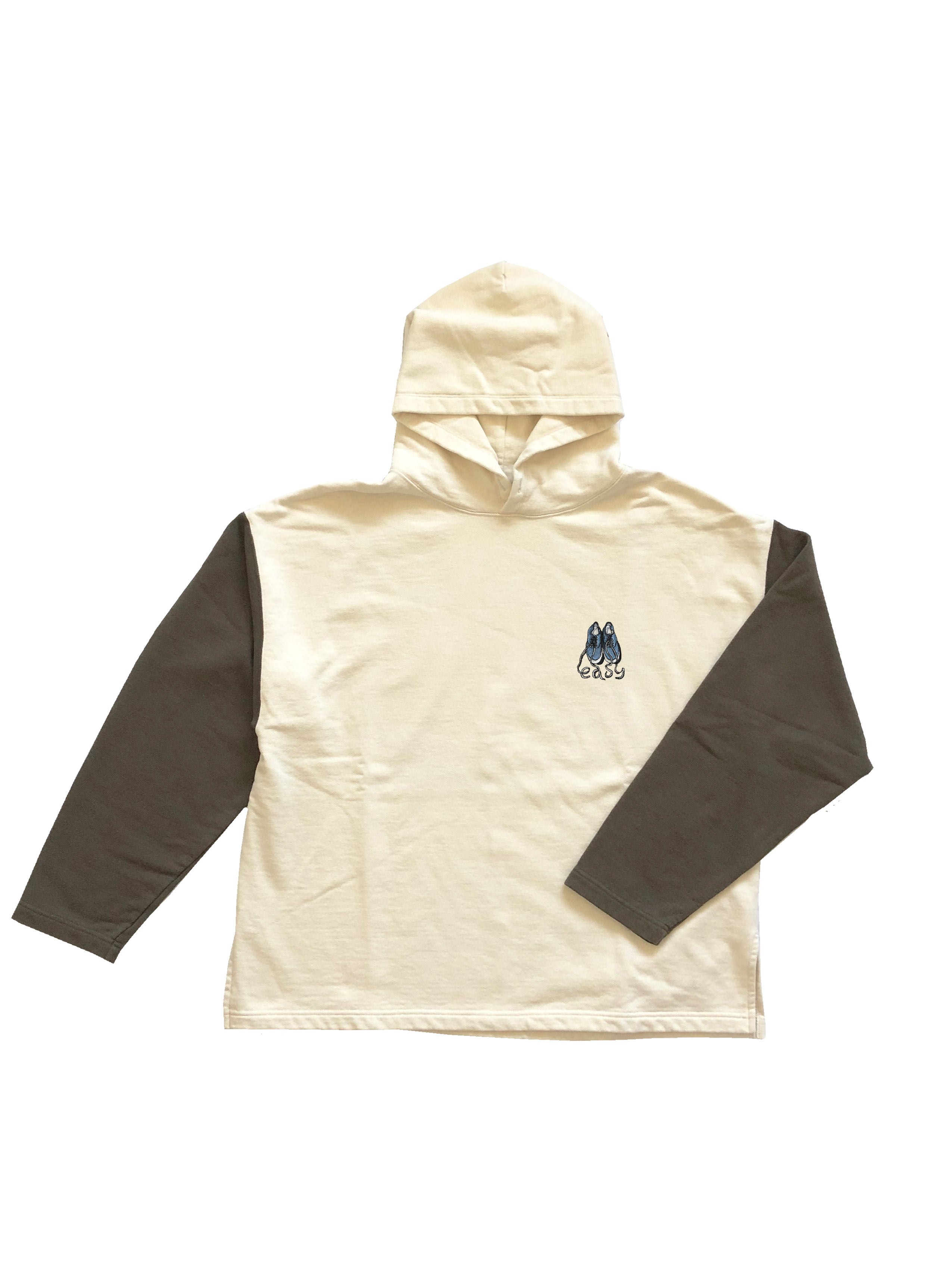【サンプル】"easy" ルーズフィットプルオーバーパーカー