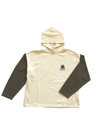 【サンプル】"easy" ルーズフィットプルオーバーパーカー