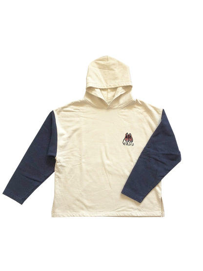 【サンプル】"easy" ルーズフィットプルオーバーパーカー