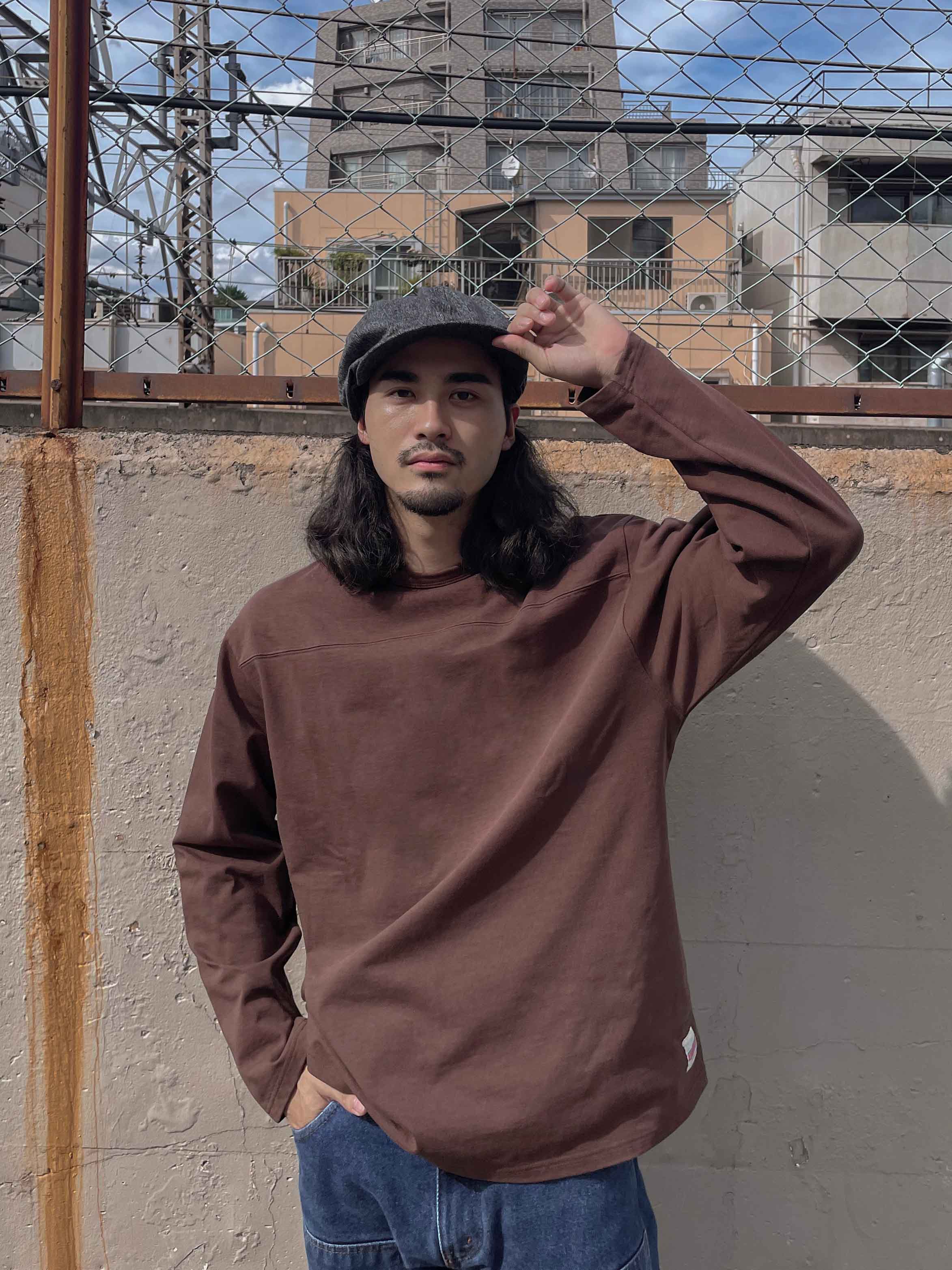 【サンプル】"Heavy Weight" フットボール長袖Tee