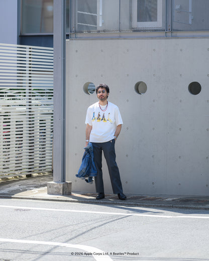 予約商品【THE BEATLES×free rage】Last Recording Recycle Cotton S/S Tee