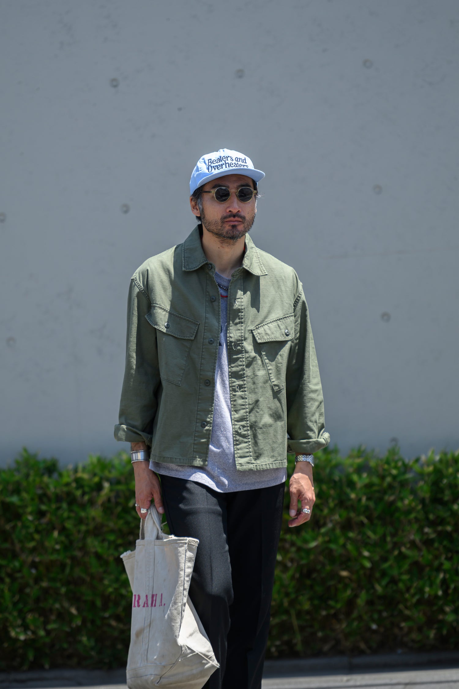 【先行予約】"BACK SATEEN"  ユーティリティシャツ／CRAFTSMAN VIBES ONLY 2026