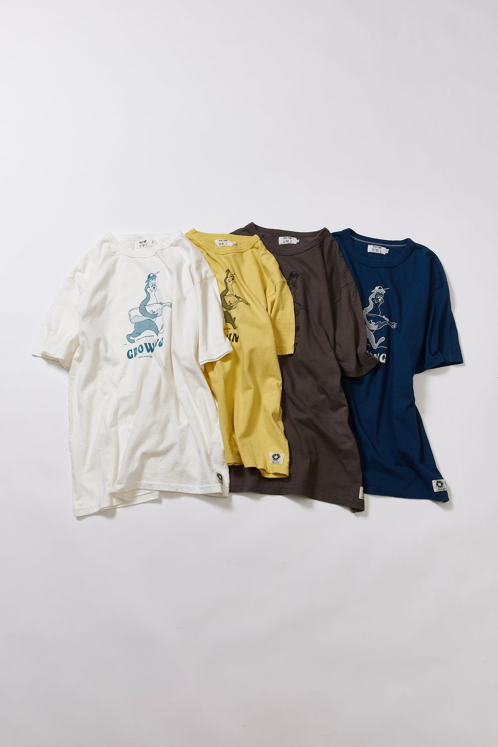"GROWING vol.1" リサイクルコットンTee