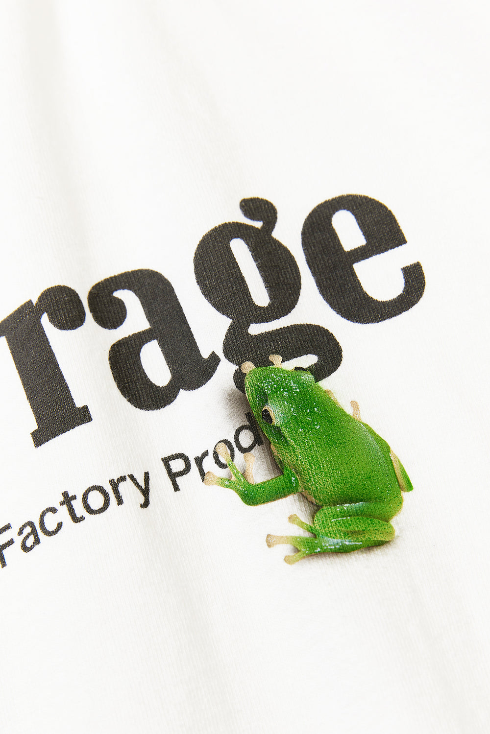 "アオガエル"   職人Tee   -Official Logo ver,-