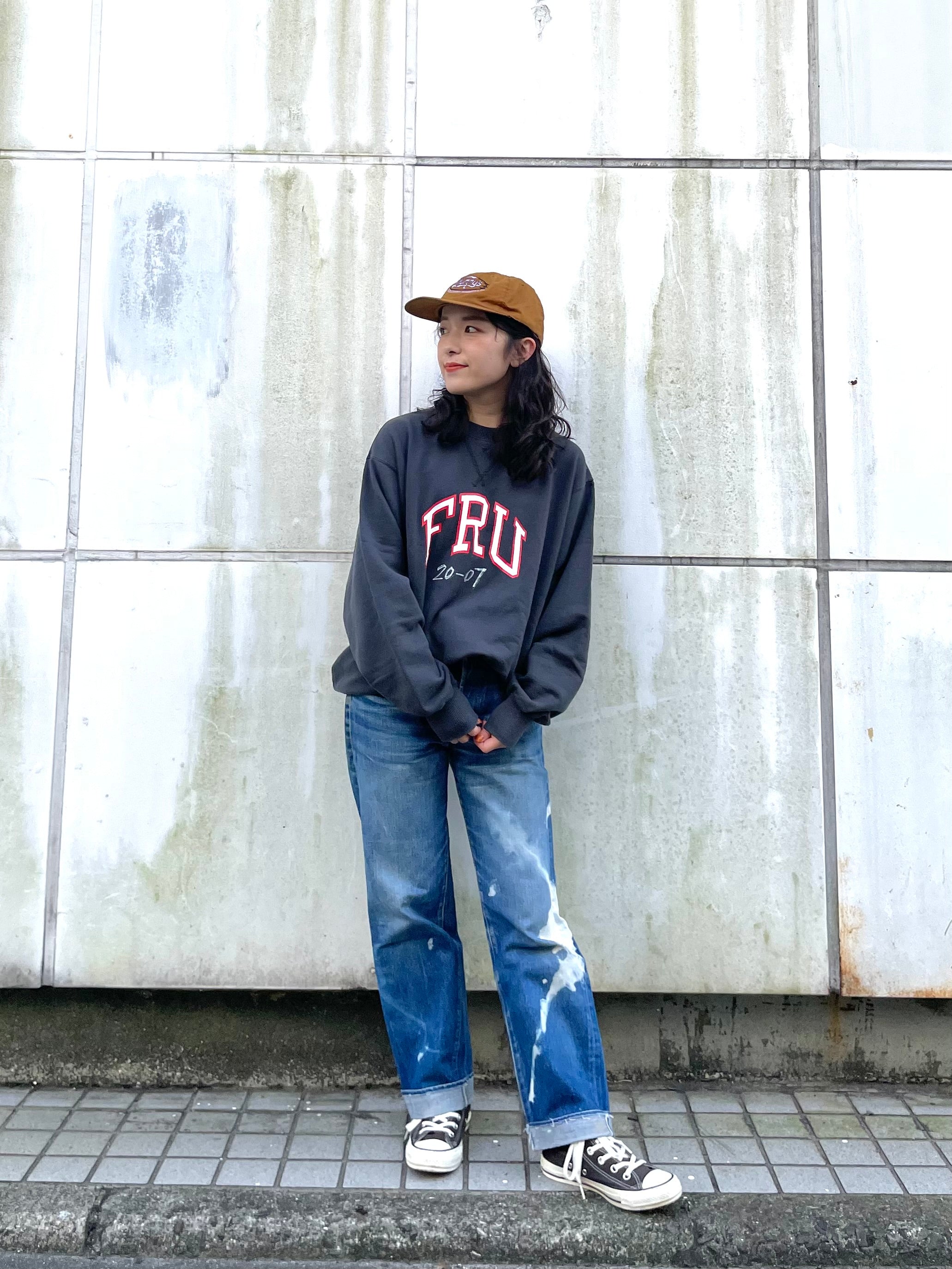 &quot;FRU&quot; クラシッククルースウェット