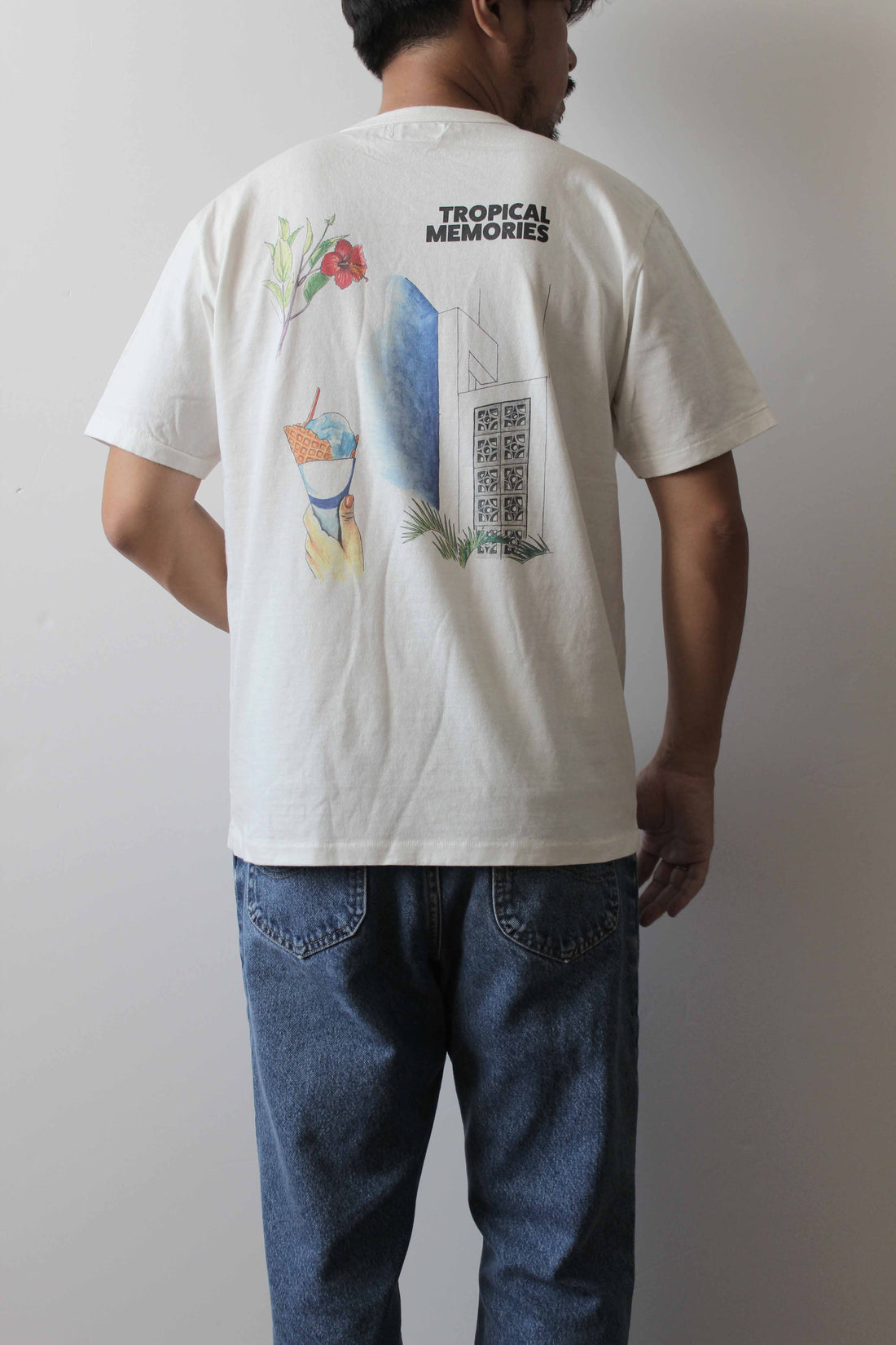 &quot;TROPICAL MEMORIES &quot; リサイクルコットンTee