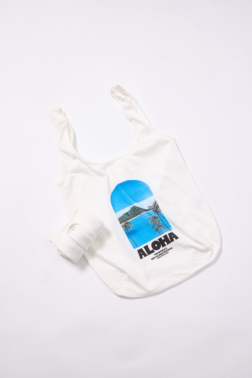 【予約商品】"ALOHA TOKYO × Lefty Art" リサイクルコットンエコバッグ