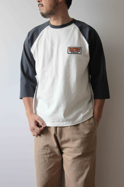 &quot;CRAFTSMAN VIBES ONLY&quot; ラグラン七部袖Tee