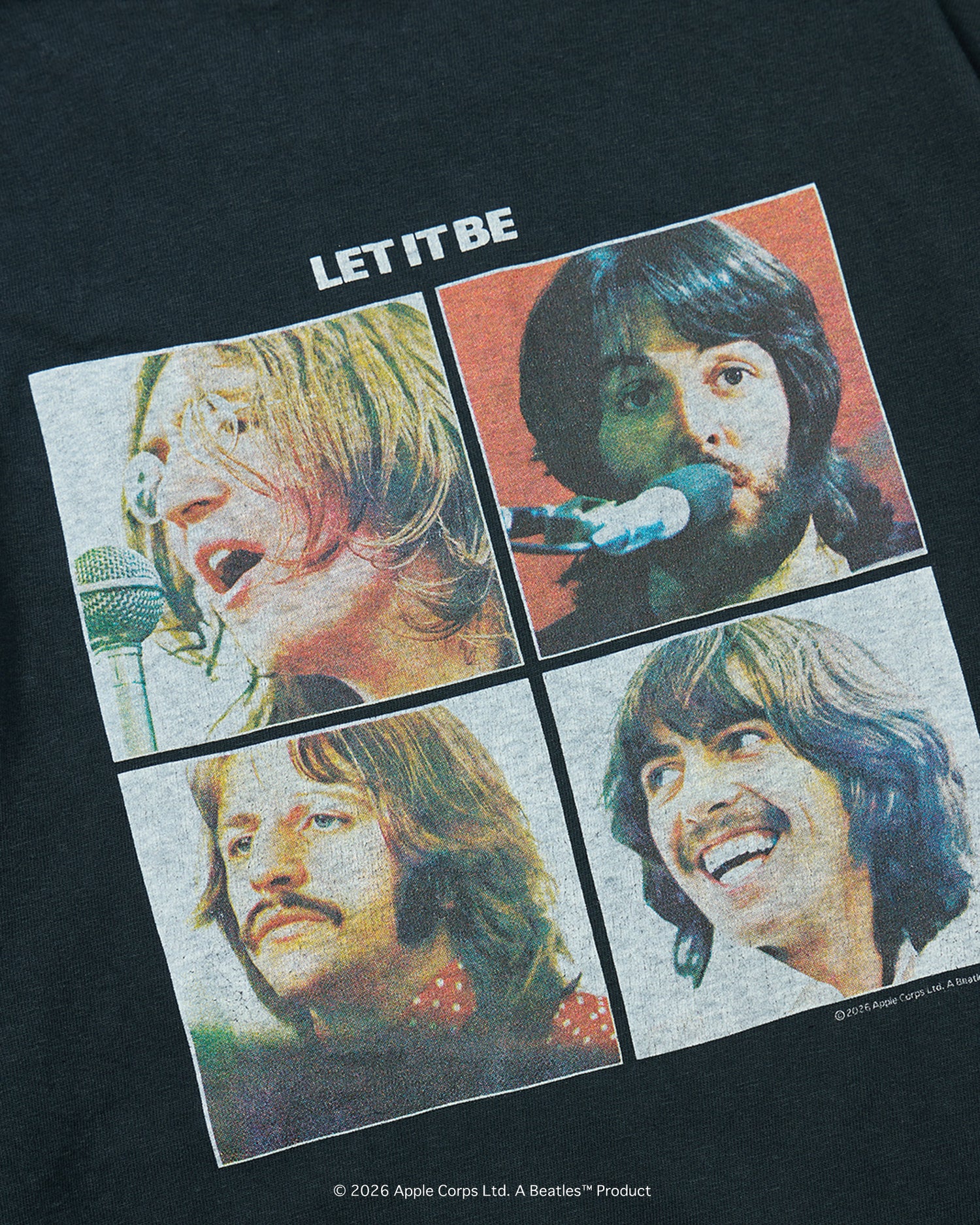予約商品【THE BEATLES×free rage】Last Release Recycle Cotton S/S Tee