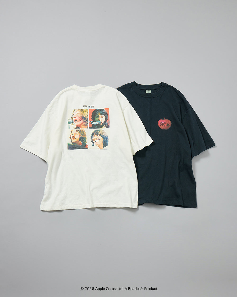 【THE BEATLES×free rage】Last Release Recycle Cotton S/S Tee