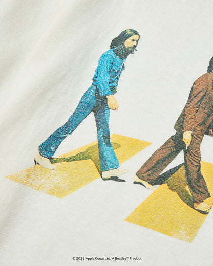 予約商品【THE BEATLES×free rage】Last Recording Recycle Cotton S/S Tee