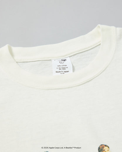 予約商品【THE BEATLES×free rage】Last Recording Recycle Cotton S/S Tee