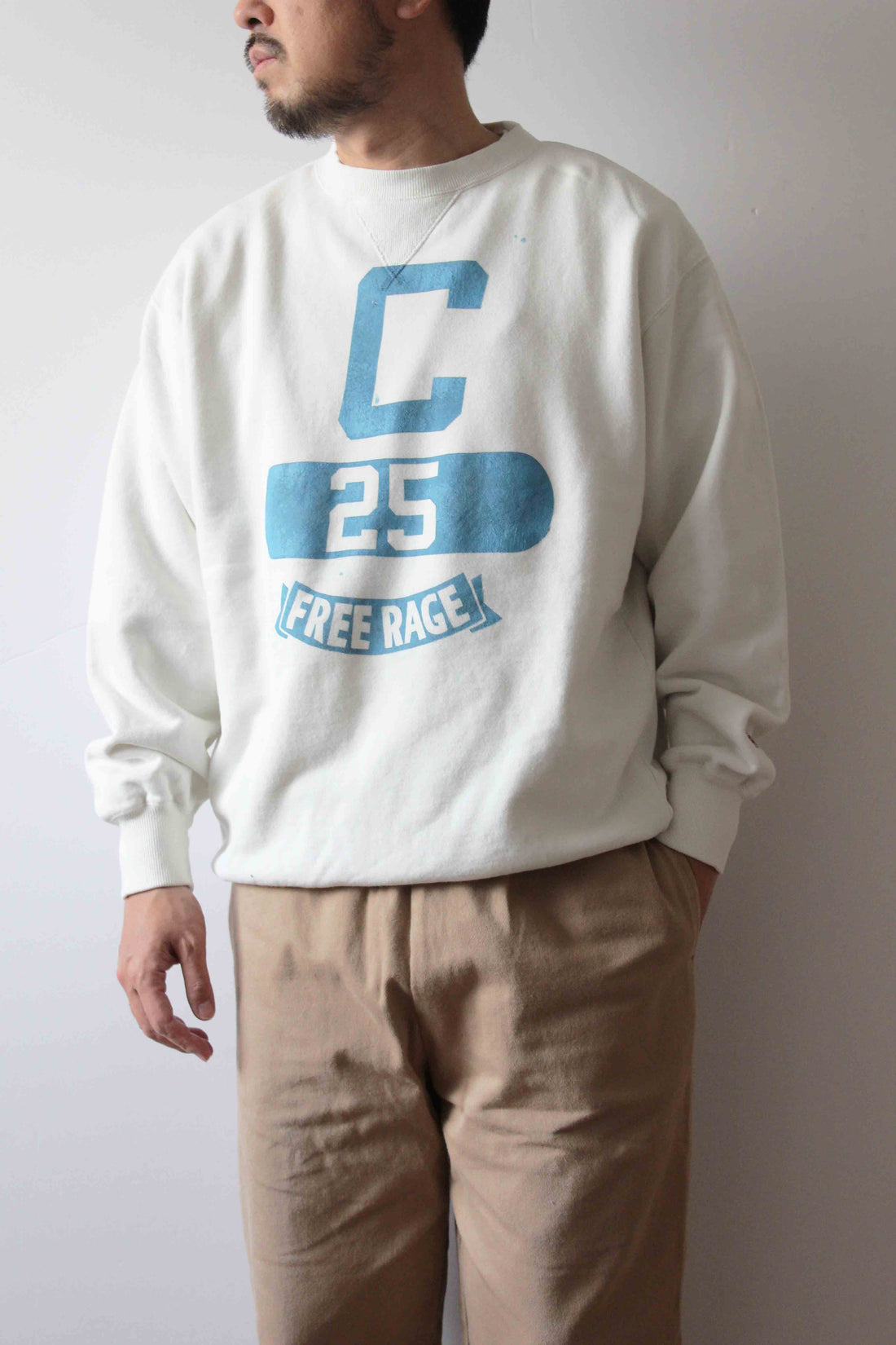 &quot;Hand Stamp&quot;  ハンドクラフトスウェット／CRAFTSMAN VIBES ONLY