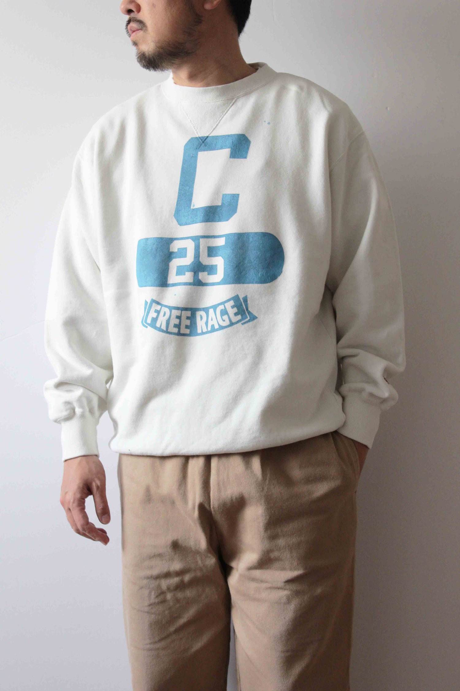 &quot;Hand Stamp&quot;  ハンドクラフトスウェット／CRAFTSMAN VIBES ONLY