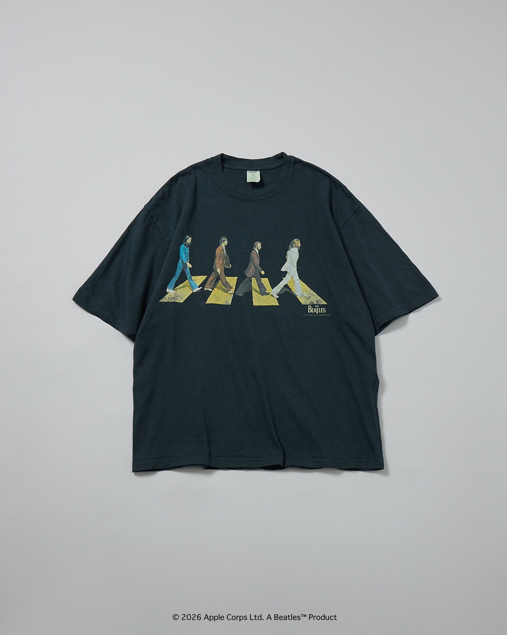 予約商品【THE BEATLES×free rage】Last Recording Recycle Cotton S/S Tee