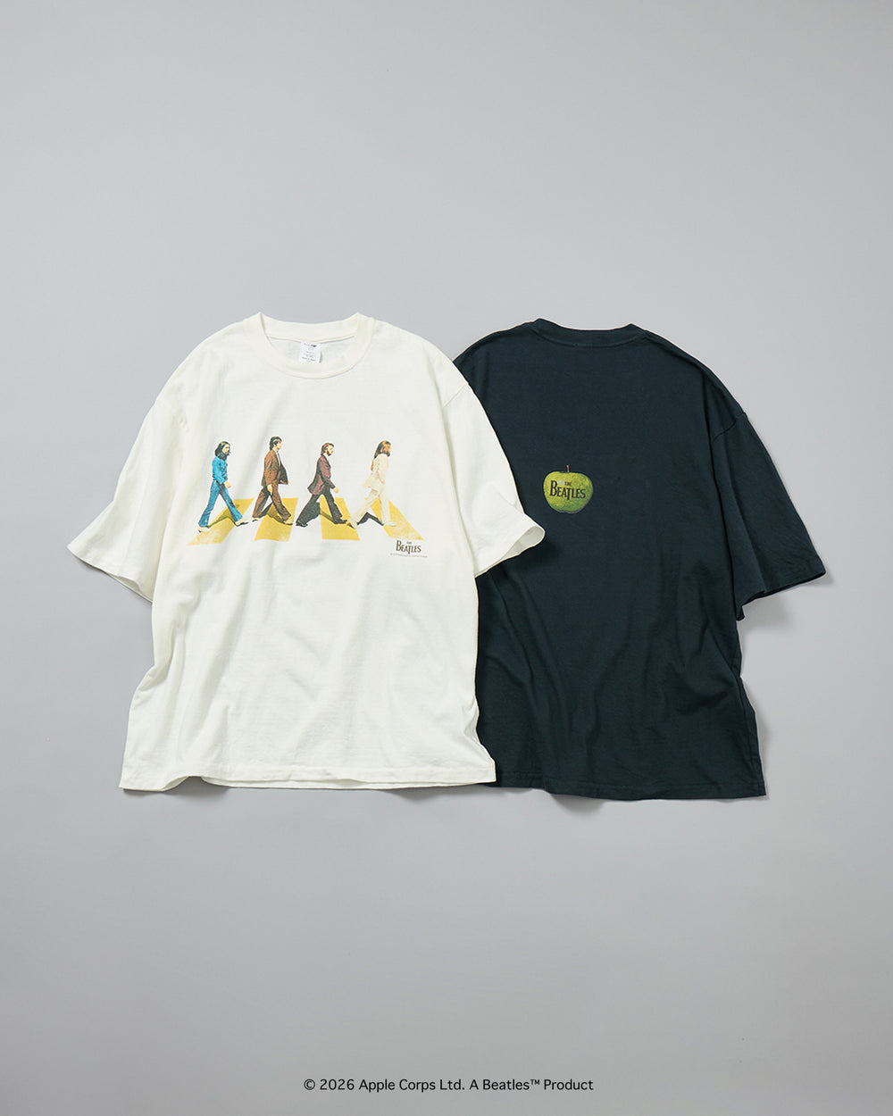 【THE BEATLES×free rage】Last Recording Recycle Cotton S/S Tee