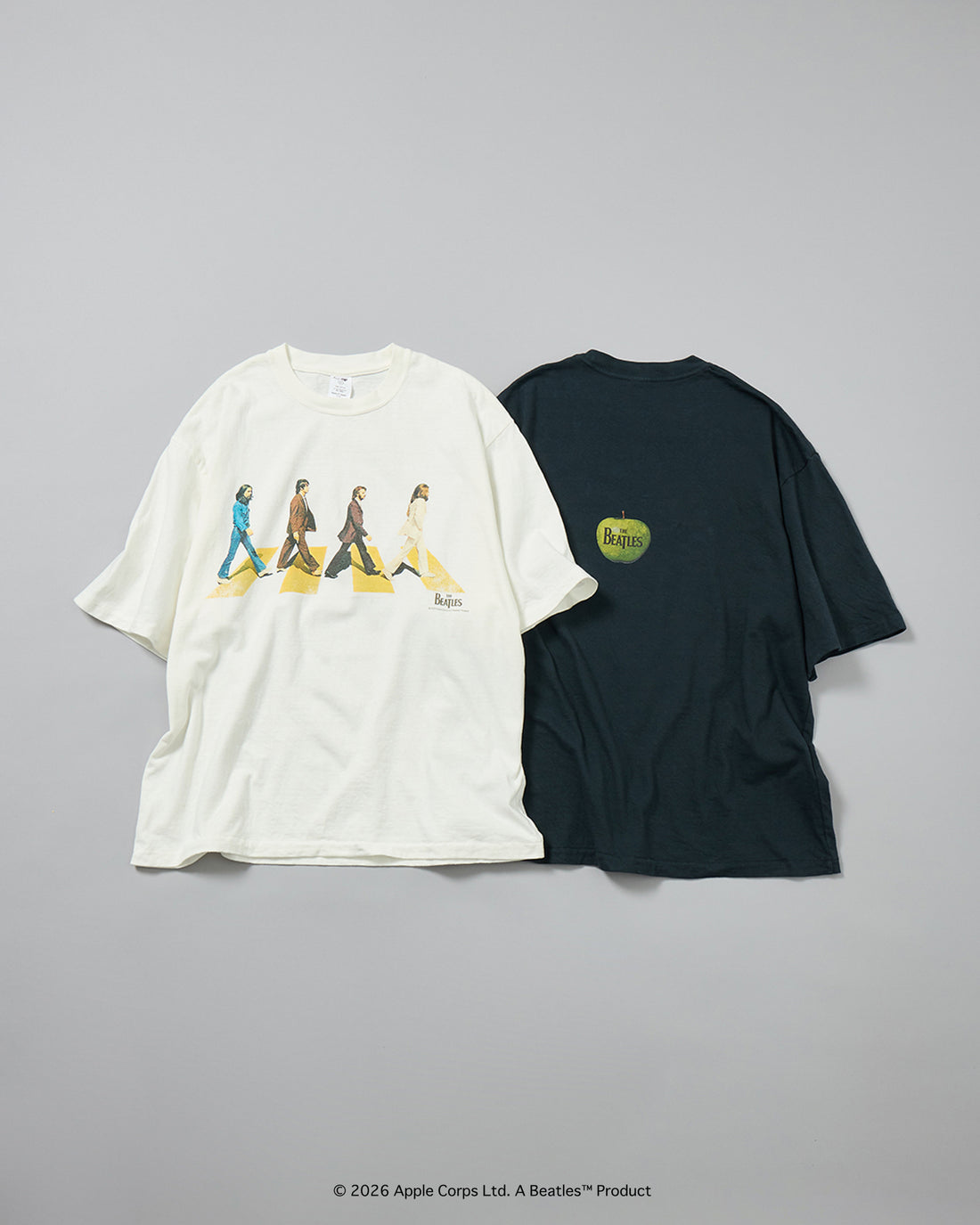 予約商品【THE BEATLES×free rage】Last Recording Recycle Cotton S/S Tee