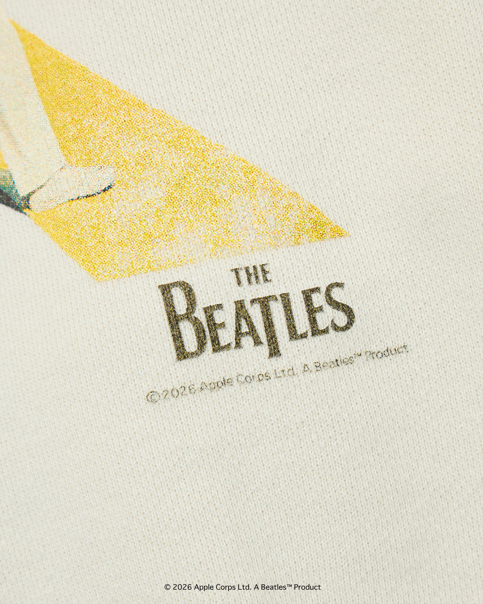 予約商品【THE BEATLES×free rage】Last Recording Raglan Crew Sweat