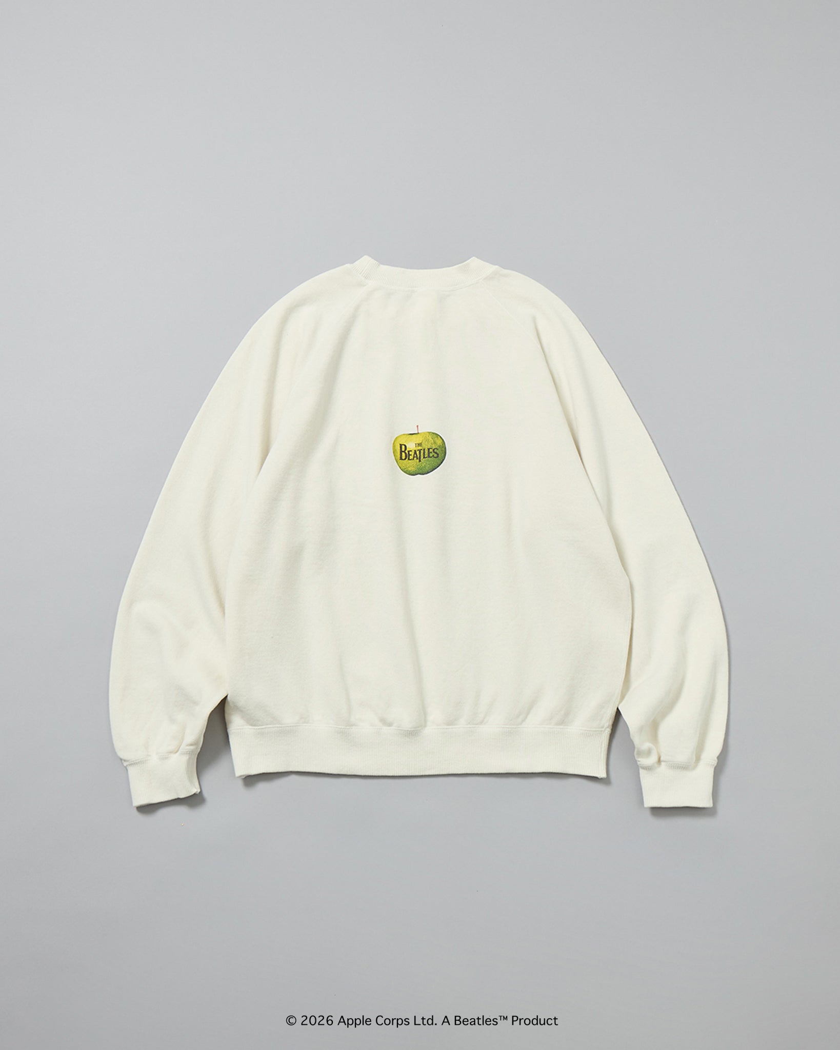 予約商品【THE BEATLES×free rage】Last Recording Raglan Crew Sweat