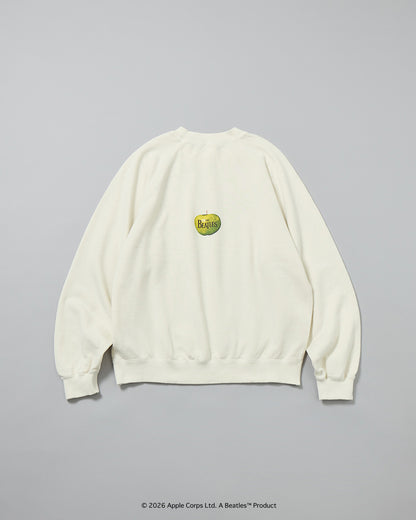予約商品【THE BEATLES×free rage】Last Recording Raglan Crew Sweat