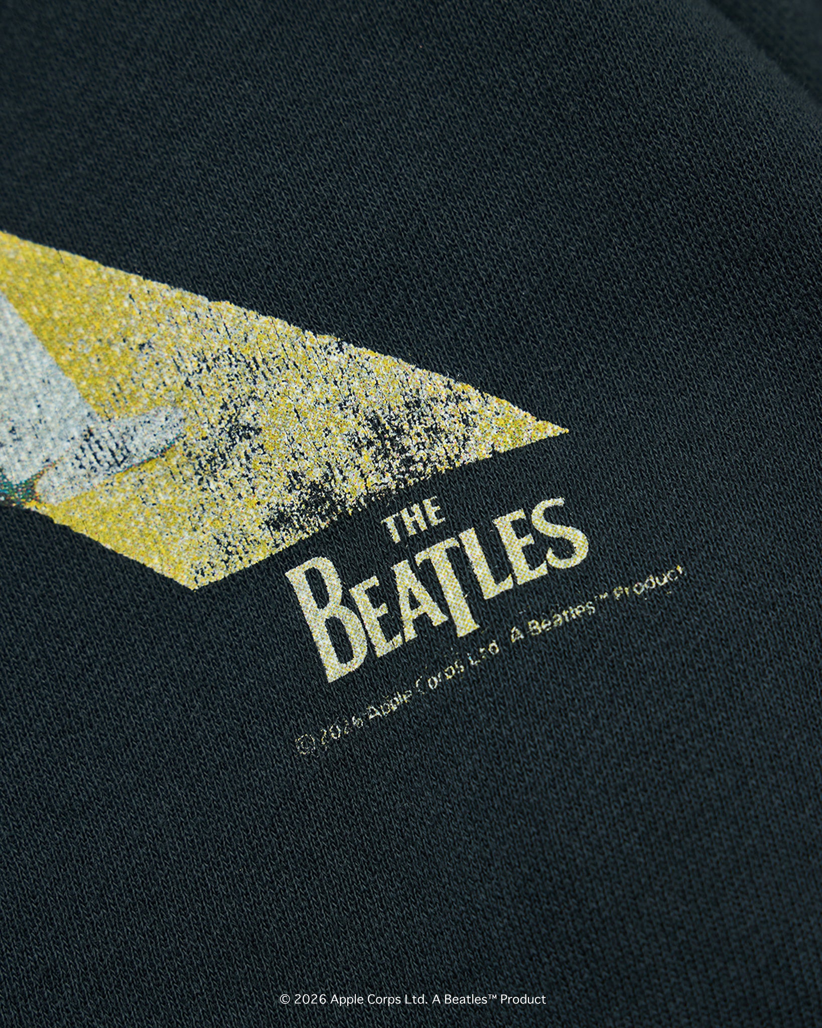 予約商品【THE BEATLES×free rage】Last Recording Raglan Crew Sweat