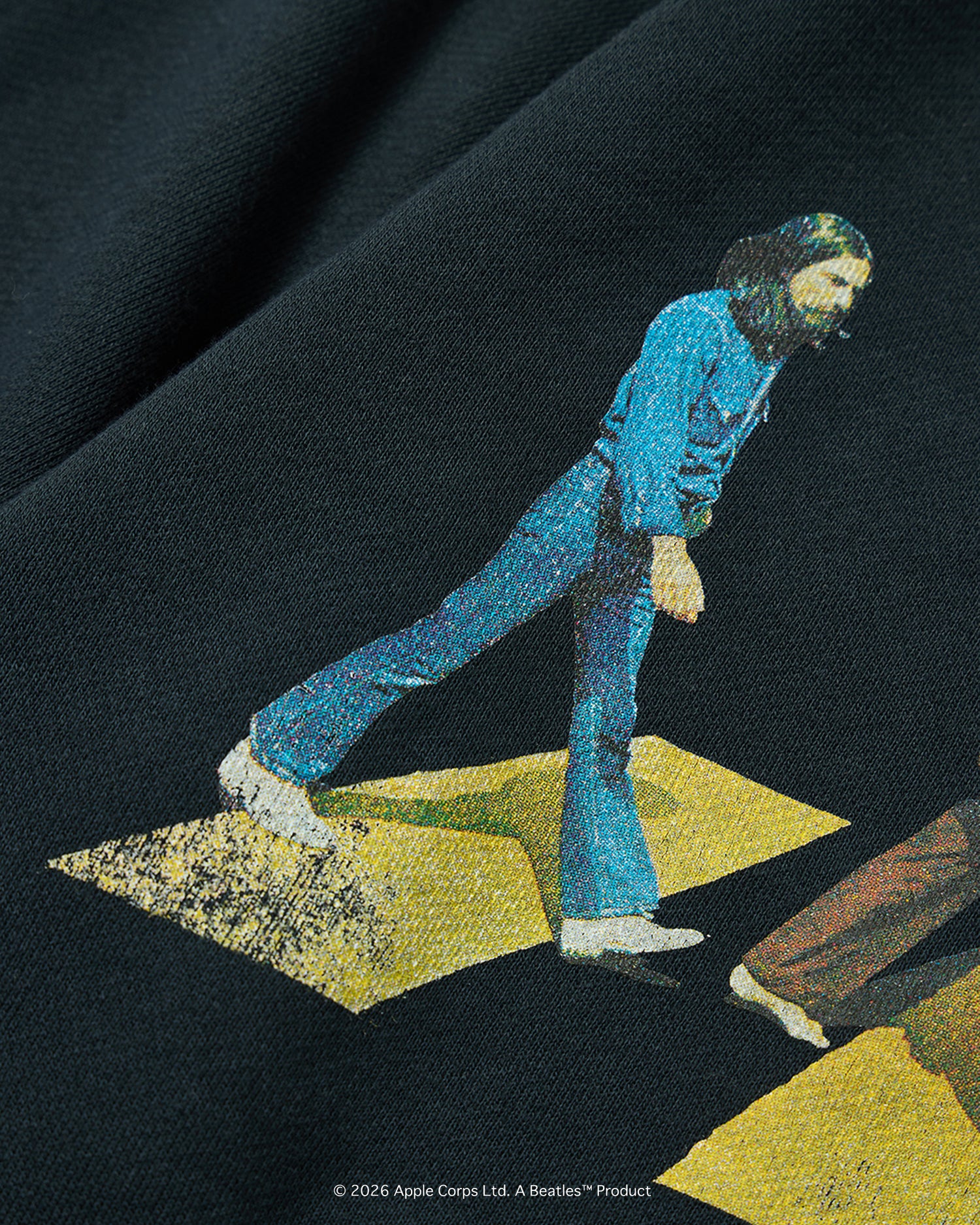予約商品【THE BEATLES×free rage】Last Recording Raglan Crew Sweat