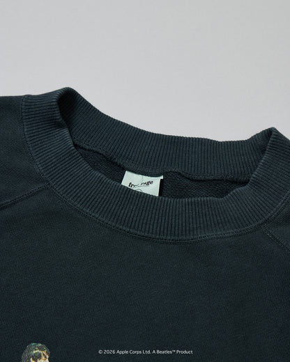 予約商品【THE BEATLES×free rage】Last Recording Raglan Crew Sweat